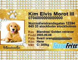 peraflorence tarafından Design a Pet ID-Card (for cats and dogs) theme Bling Bling için no 85