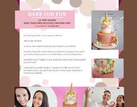 #6 za Create a MailChimp newsletter to advertise for a baking course od Morasmit
