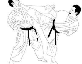 #115 Karate figures részére AbidAliSayyed által