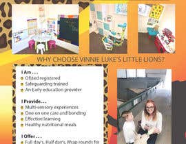 #14 para Double Sided A5 Flyer design For childminding service required. de ibonne