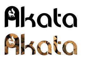 #7 for Logo B/W for akata woodworking by MrBiker