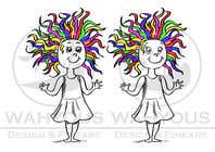 #78 for Draw Dr.Suess/Sketch type of drawing of real person with neon rainbow hair by wahyous