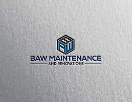 #10 za My partner is starting a business named BW Maintenance and Renovations or BAW Maintenance and Renovations (depending what looks better) he will be doing bathroom/kitchen renovations and handy man work od mutualfriend211