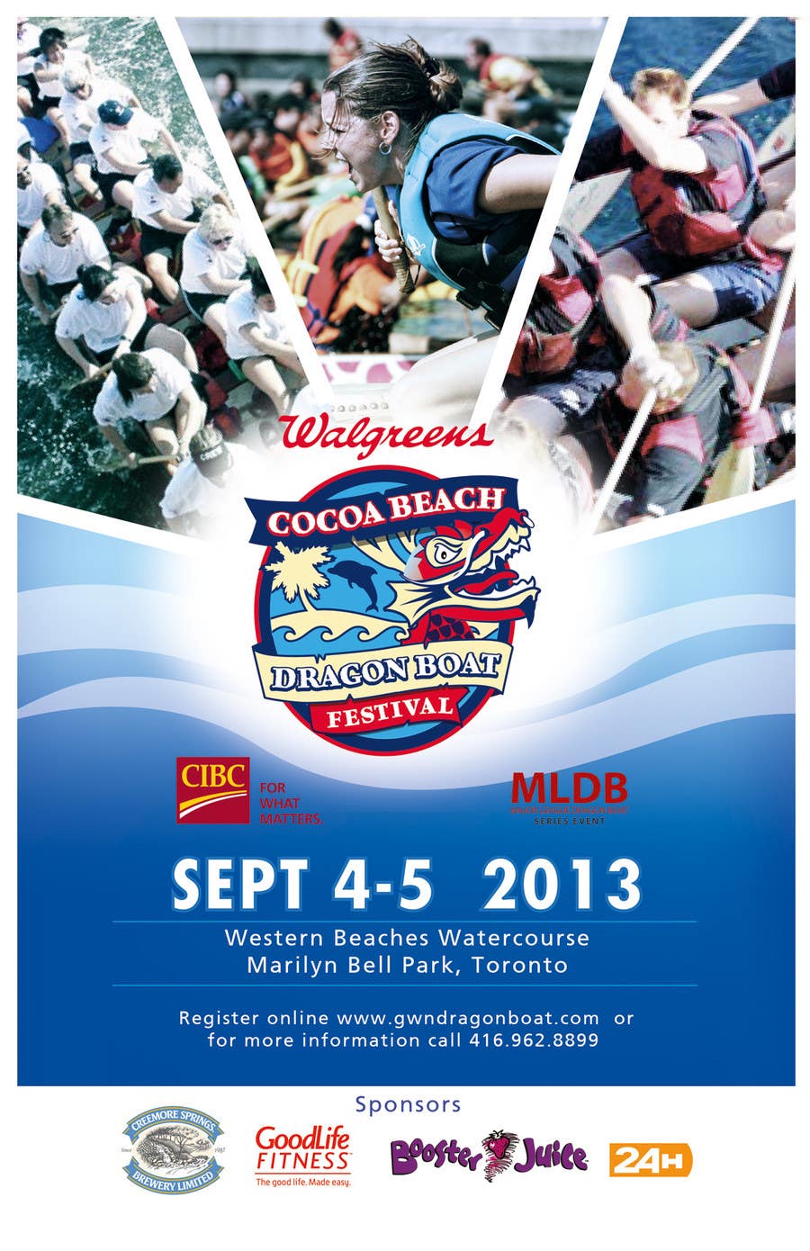 Contest Entry #15 for                                                 Flyer Design for Major League Dragon Boat events
                                            
