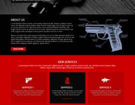 #14 for Design a Website Mockup for Custom Cartridges for Guns av WebCraft111