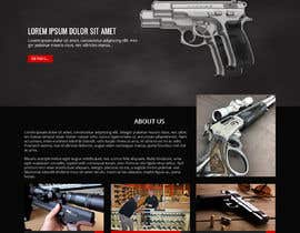 #20 for Design a Website Mockup for Custom Cartridges for Guns av WebCraft111