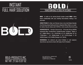 #37 for Design a Hair Product Label that is Clean, portrays Confidence, and is BOLD by Salma70