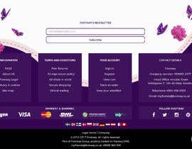 #51 para High-end graphic design to modify footer of ecommerce website por MGEID