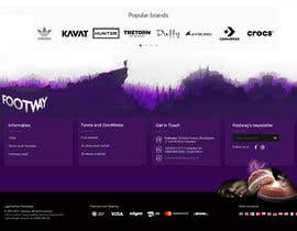 #7 para High-end graphic design to modify footer of ecommerce website por happyweekend