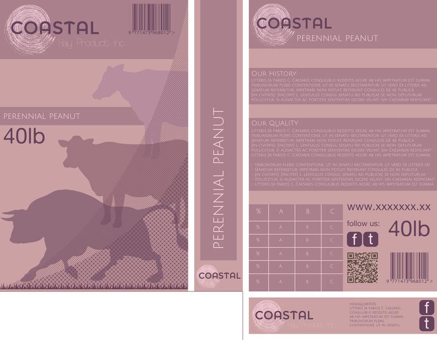
                                                                                                            Inscrição nº                                         22
                                     do Concurso para                                         Print & Packaging Design for Coastal Hay Products, Inc.
                                    
