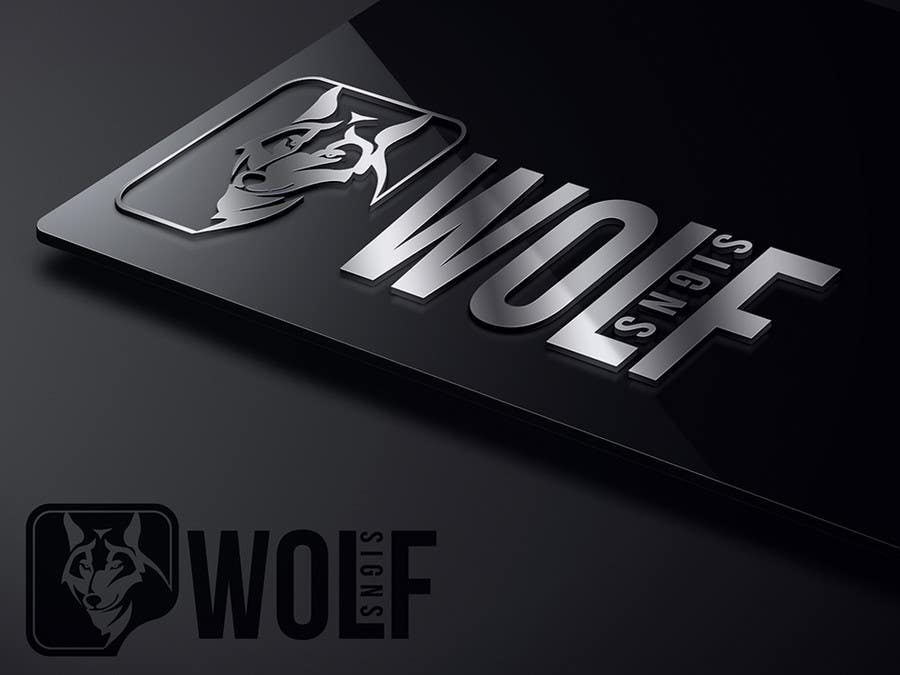 Příspěvek č. 276 do soutěže                                                 Logo Design for Wolf Signs
                                            
