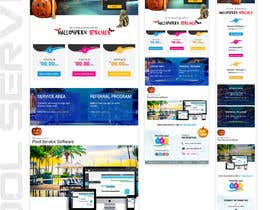 #22 para Pool Service 123 Website (Mobile &amp; Tablet/Desktop) Photoshop Design de saidesigner87