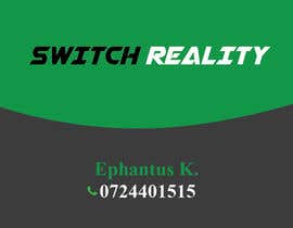 #12 untuk Design some Business Cards for my company, SWITCH REALITY oleh NickDemis