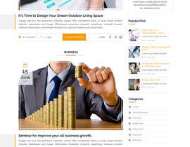 #14 for Design a Website Mockup For Personal Finance Guidance Blog by Webicules