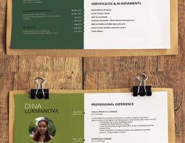 #135 para Print design for my CV and business card por carlosced