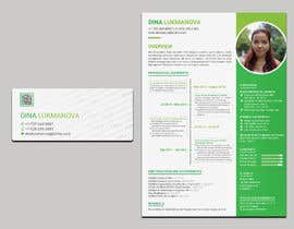 #104 para Print design for my CV and business card por mamun313