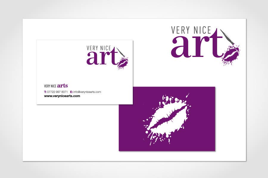 Kandidatura #433për                                                 Logo & Namecard Design for Very Nice Arts
                                            