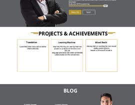 #24 for Design a personal Website Mockup by gauravdesigns1