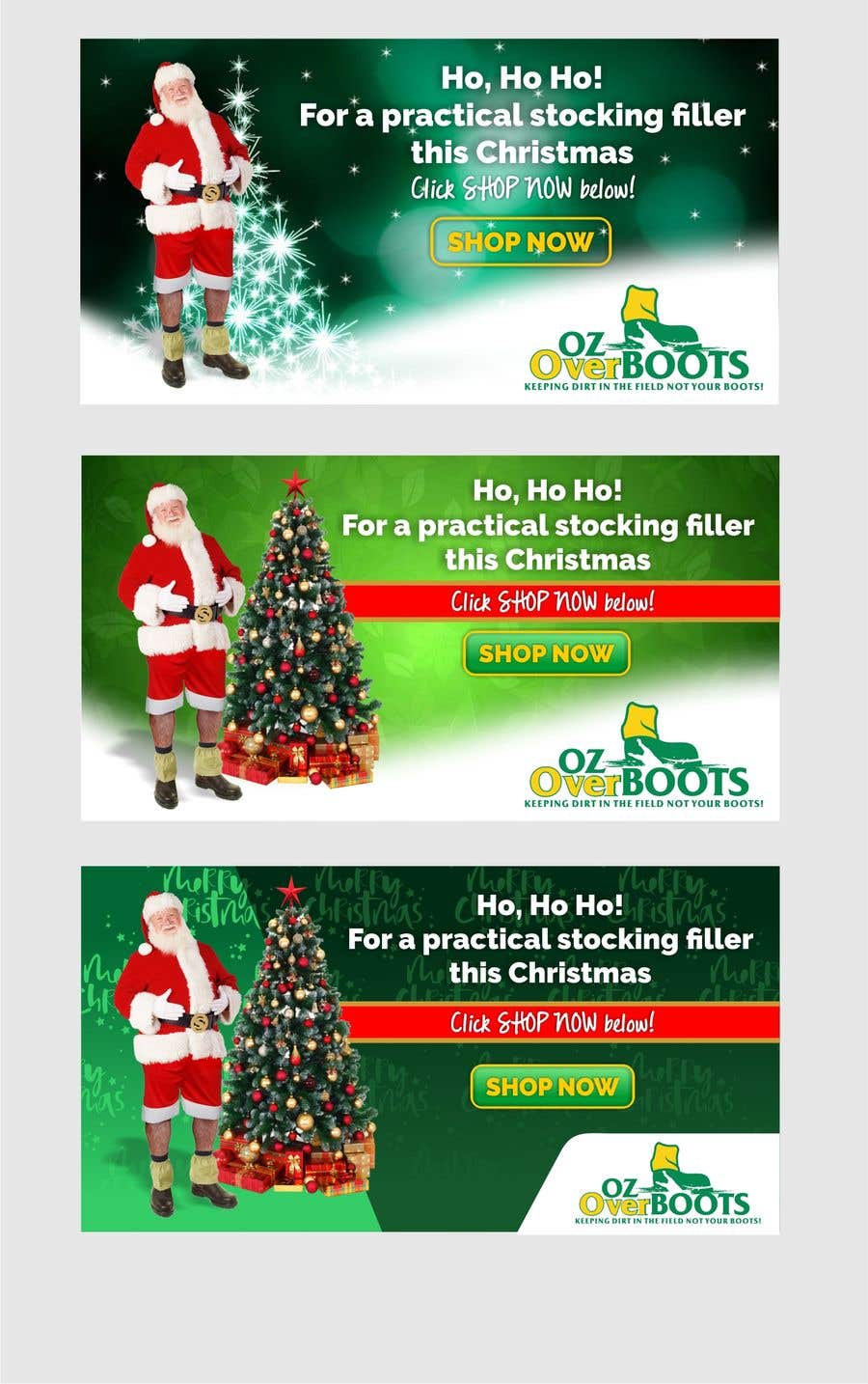 Inscrição nº 8 do Concurso para                                                 Santa in overboots for facebook ad.
                                            