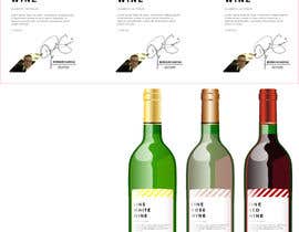 #142 for Label design to be replicated as high res for White Rose &amp; Red wine by IvanMyerchuk