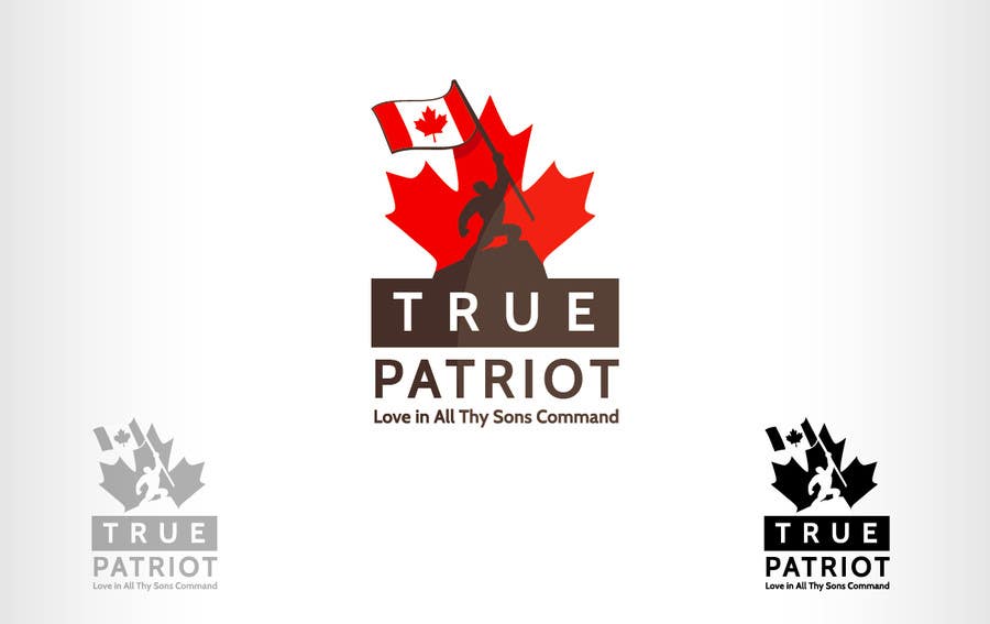 Bài tham dự cuộc thi #136 cho                                                 Logo Design for True Patriot
                                            