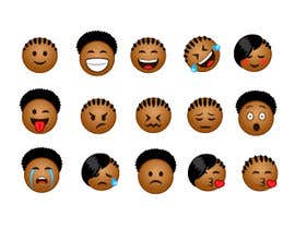 #23 for Create a library of Black Emojis/Emoticons by Stanislava21