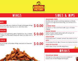 #21 for Design a new menu for my chicken shop. by sememeh