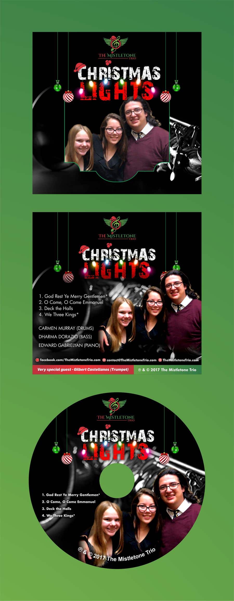 Contest Entry #63 for                                                 FAST turnaround - Christmas Jazz CD design using attached templates, PROVIDE editable graphic (replace photo later)
                                            
