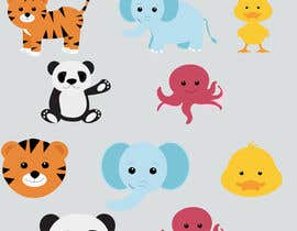 Číslo 15 pro uživatele Matching set of cartoon animals od uživatele sonalfriends86