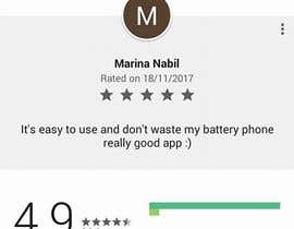 #7 Download and rate our App on Google Play store. A winner will be selected from a pool of the best raters &amp; commenters. részére MarinaNabil910 által