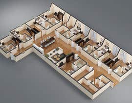 #13 pёr 3d floor plan of nursing home nga juliadesign9