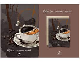 #65 for Develop 16 amazing greeting cards with tee and  coffee illustations by lreine