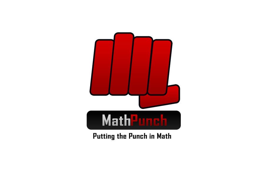Penyertaan Peraduan #18 untuk                                                 Logo Design for Math Punch - Putting the Punch in Math
                                            