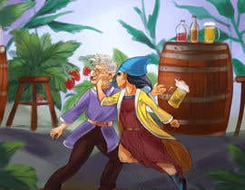 #6 cho Illustration of Fantasy Fighting Gnomes bởi olgicaboshevska