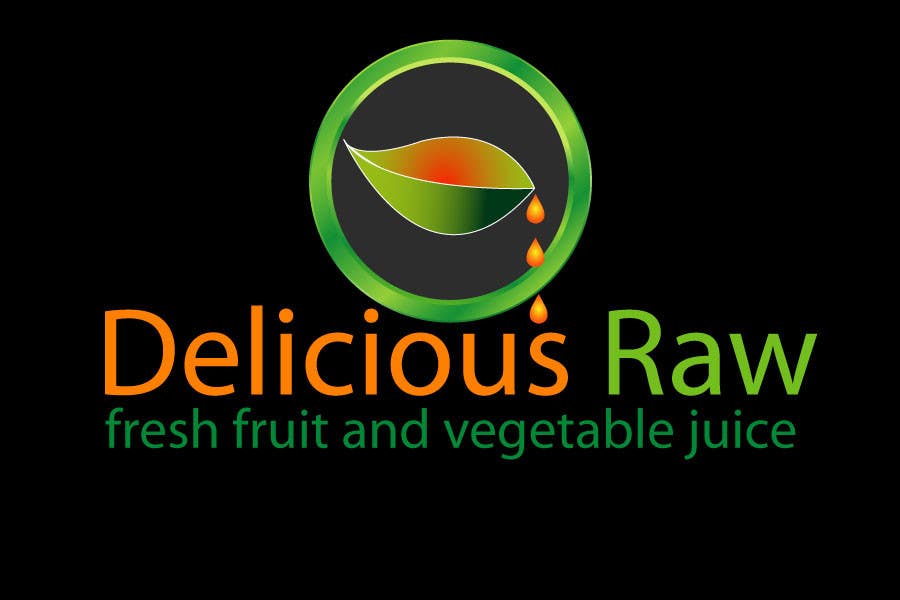 Penyertaan Peraduan #48 untuk                                                 Logo Design for Delicious Raw
                                            