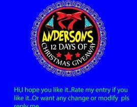 #22 cho Design a Logo for &quot;Anderson&#039;s 12 Days of Christmas Giveaway&quot; bởi idimranXXX