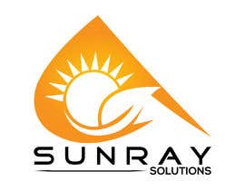 #122 para Logo design for solar panel ccompany the name of the company :
SUNRAY SOLUTIONS 
Work : producing electricity from solar panels (photovoltaic).
I would like. Creative  logo por mr180553