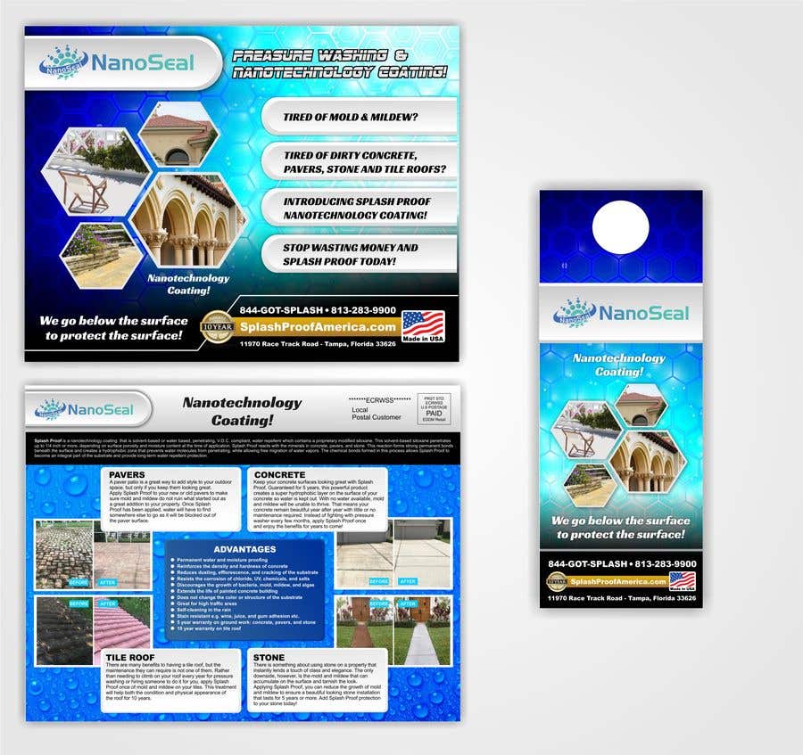 Konkurransebidrag #4 i                                                 NanoSeal Brochure & Doorhanger
                                            