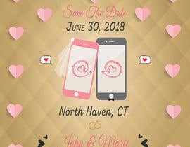 #64 for wedding invites and save the date by esraaA1