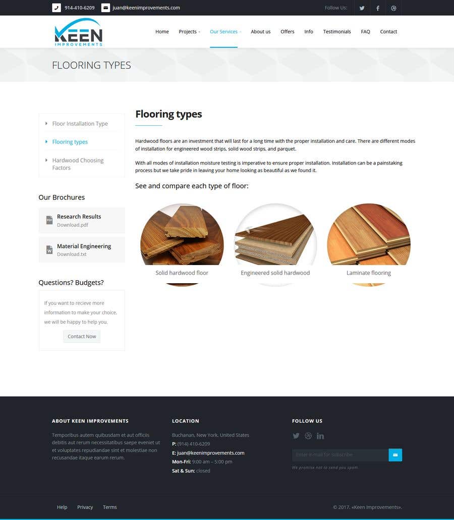 Inscrição nº 14 do Concurso para                                                 Create Website for Keen Improvements
                                            