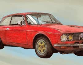 #23 untuk Need an illustration of an Alfa Romeo GTV (Gran Turismo Veloce) from the late 1960s or early 1970s oleh BayroutteSdmf