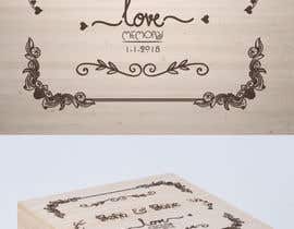 #22 Wedding photo box - engraving design részére AmritaBhardwaj által