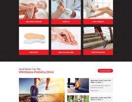 #14 cho Design a website for a podiatry clinic bởi pixelwebplanet