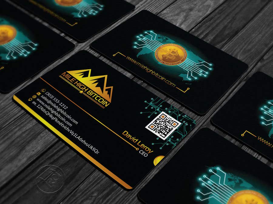 Participación en el concurso Nro.133 para                                                 Design Business Cards for Bitcoin Company
                                            