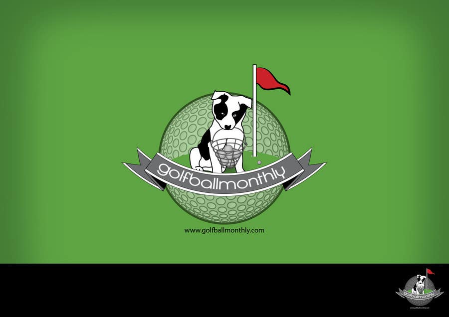 Intrarea #124 pentru concursul „                                                Logo Design for golfballmonthly.com
                                            ”