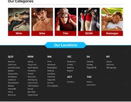 #45 for Design a Website home page for a dating / escorts website by pixelwebplanet