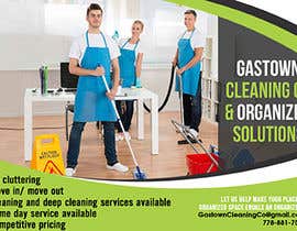 #11 untuk Gastown cleaning co. &amp; Organizing solutions 


Poster and 4x6 card oleh maidang34