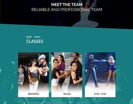 #26 pёr Home page concept design for a Latin-dance website nga ByteZappers