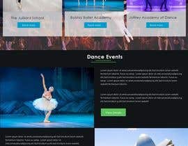 #20 para Home page concept design for a Latin-dance website de Webicules