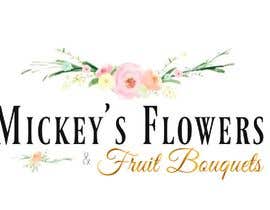 Nambari 10 ya Mickey&#039;s Flowers Logo na amkazam